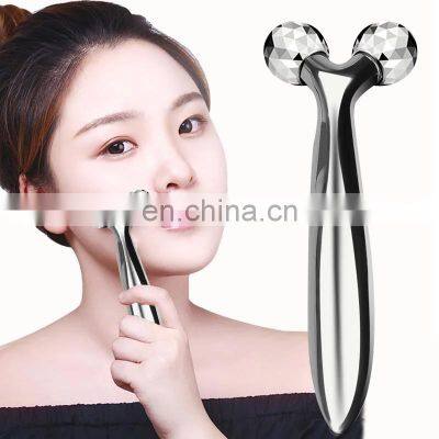 3D Roller Face Lifting Massager Skin Tighten Anti Wrinkle Massager Facial Body Slimming