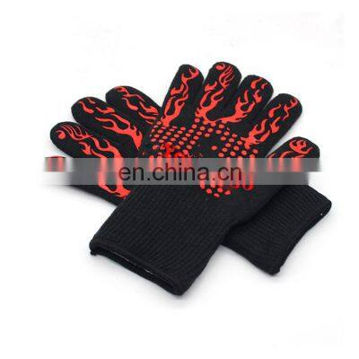 Heat Resistant Fireplace and Barbecue Pit Mitt