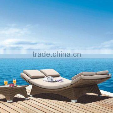 hot sale garden furniture swimming pool outdoor beach sunbed                        
                                                Quality Choice