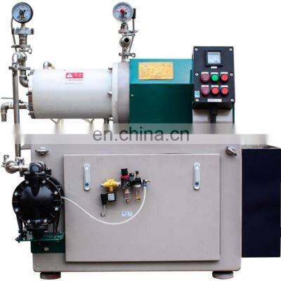 5L capacity disc type horizontal bead mill for paints and inks