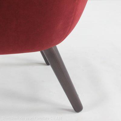 Modern High Quality Solid Wood Upholstery Furniture Petit Chair High Quality Lounge Chairs photo-5