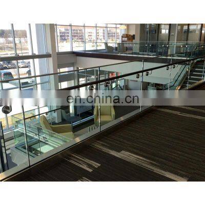 U Channel Glass Balustrade for Deck Porch Balcony Stair Railings photo-3