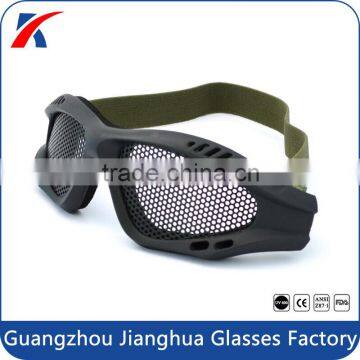 TPU frame stell mesh outdoor CS wargame military paintball goggles