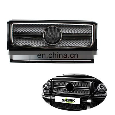 ABS Gloss Black Front Grille Suitable For Mercedes Benz 1998 2018 G Class W463 Grille