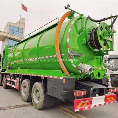 Shacman F3000 8x4 33000 Liters Commercial Leaf Vacuum Truck Sludge Suction Truck photo-3