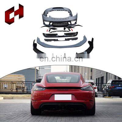 Ch Factory Selling Front Splitter The Hood Installation Bumper Fender Body Kits For Porsche 718 2016-2018 To Gts