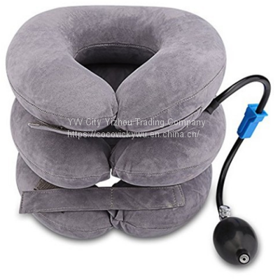 Inflatable Neck support pillow /cervical neck traction device /air neck traction collar cervical