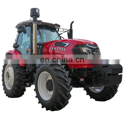 Cheap price 180hp 200hp 4X4 farm tractor with front  End loader