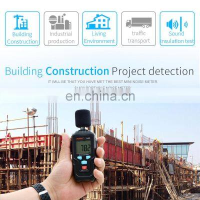 MESTEK SL620 Best Price 35-130DB Noise Testing Meter Voice Monitor Handheld Sound Instrument Audio Test Measuring Tool photo-4