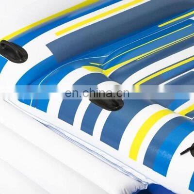 6 Person Inflatable Tropical Breeze Island Float Boat Swimming Pool Floats Bed With Sun Canopy Water Toys Pool Fun Raft photo-4