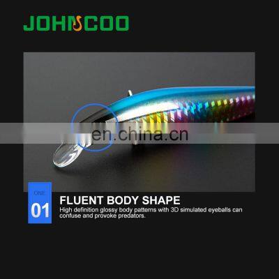 JOHNCOO 105MM 17g Fishing Lure Artificial Sinking Minnow Lures Bait