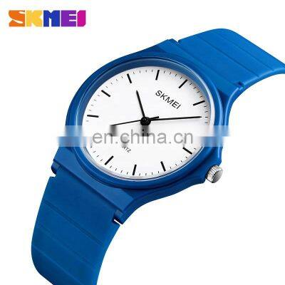 SKMEI 1419 Plastic promotion gift 3 ATM leisure Simple analog watch for women