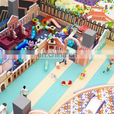 Large Soft Play Indoor Playground Macaroon Indoor Playground For Shopping Center photo-2