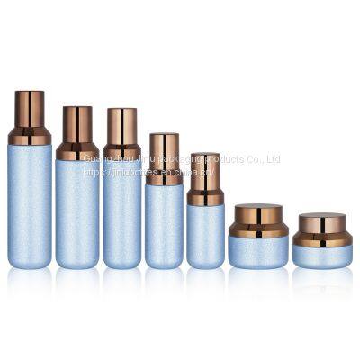 New 50g Round Shoulder Cream Bottle 40ml Skin Care Product Liquid Foundation Glass Bottle 120ml Lotion Bottle photo-5