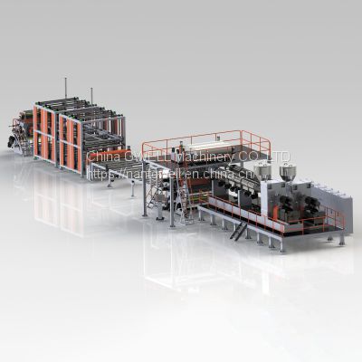 TPO waterproof coil production line