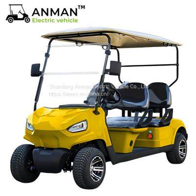 2-row 4-seat club car golf cart battery car