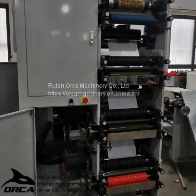 320/420/480/520 Multicolor Adhesive Label Bopp Flexo Printing Machine photo-2