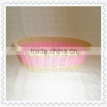 2013 woven paper rope basket