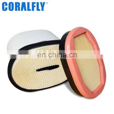 CORALFLY OEM Tractor Farm Truck Air Filter 227-7449 227-7448