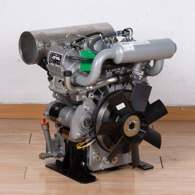 2V80F water-cooled double cylinder diesel engine 16hp water-cooled diesel engine