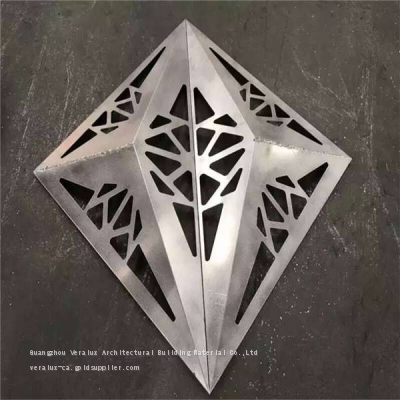 Aluminum 3D decorative panel, suitable for indoor and outdoor decoration