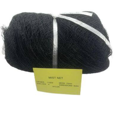 Bird Nets for Catching Birds / Black Bird Mist Capture Net for Bats Agriculture With Cheap Price Good Quality