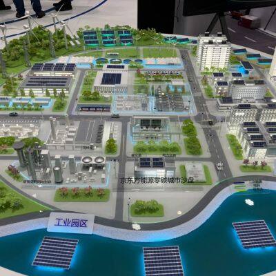 Smart factory sand table model manufacturer