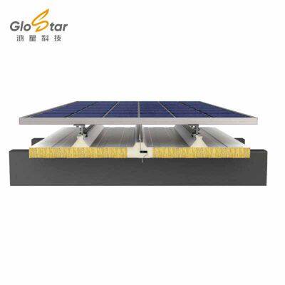 Hongxing Technology​ ​Photovoltaic Metal Rock Wool Sandwich Roof Panels​ ​Easy Installation