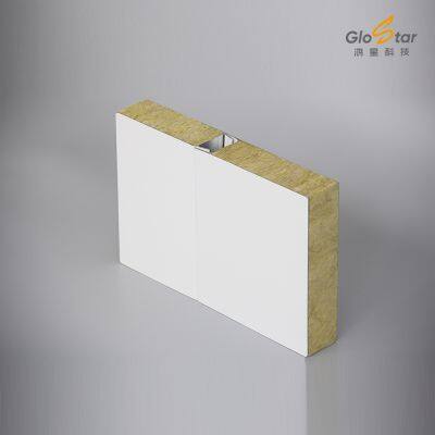Hongxing Technology Mechanically Produced Rock Wool Clean Panel for Cleanrooms in Food, Electronics, and Other Industries photo-2