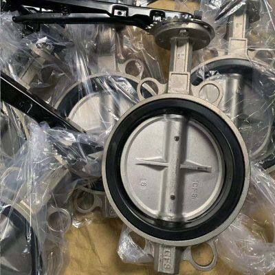Stainless Steel Butterfly Valve DN40~DN800, ANSI Design, 150LB/300LB Pressure