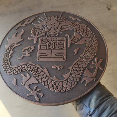 Custom-made Metal Relief Plaques, Antique Brass, Pure Copper Plaques, Aluminum Engraving Company, Villa Unit Advertising Doorplates photo-2