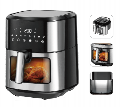 Friteuse à air / Four électrique multifonctionnel de grande capacité pour le ménage / Nouvelle friteuse entièrement automatique intégrée et intelligente (Wechat : 13510231336)