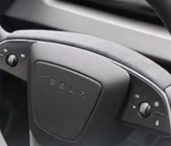 Steering Wheel Trim Upgrade for 24 TM3 Highland - Enhanced Grip & Style photo-2