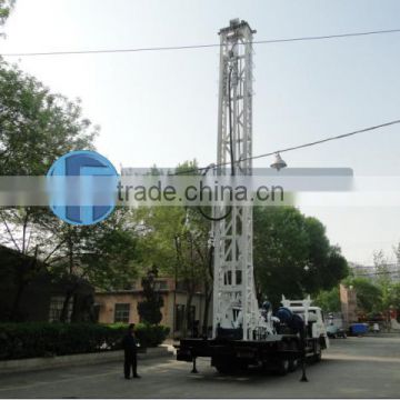 truck mounted rotary drilling rig HFT-350B, easy to move