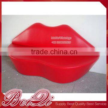 Red Color Beauty Salon Waiting Room Chair Wholesale