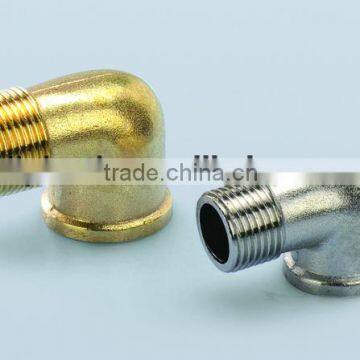 casting brass fittings brass male and female elbow