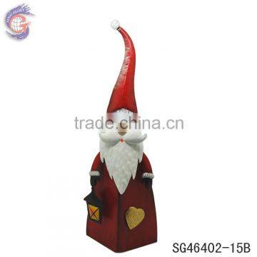 Metal Santa Home Decoration For Christmas Decor                        
                                                Quality Choice