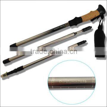 300G Duralumin 7075 Inner Lock System 3 Shaft Heating Print Trekking Pole photo-5