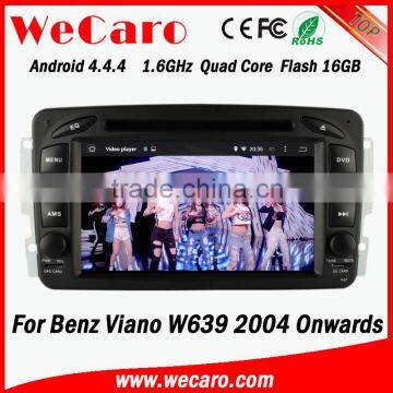 Wecaro WC-MB7507 Android 4.4.4 car dvd player touch screen for Benz Viano w639 car cd mp3 player 2004 - onwards TV tuner