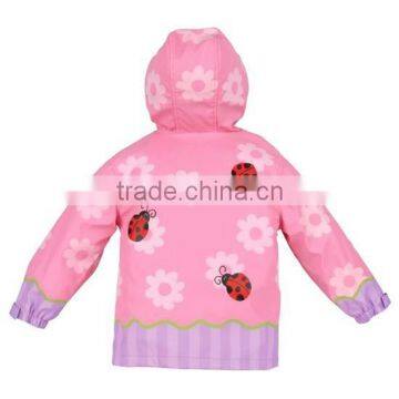 OEM Breathable Kids PU raincoat