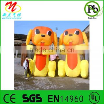 Inflatable advertising promotional cartoon dogs