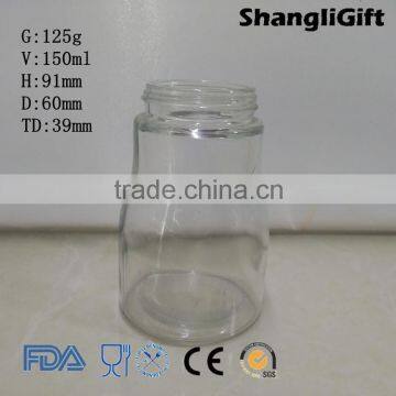 150ml Fda Certificated Custom Made Glass Jar Manufacturers