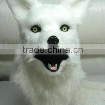 (White Wolf) Factory Wholesale Halloween Party Mask Animal Mask                        
                                                Quality Choice