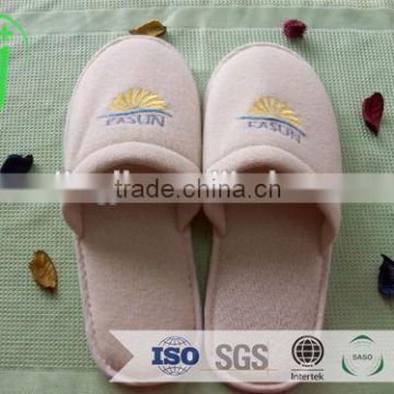 terry slippers for hotel made in Yangzhou China /warm hotel bathroom slipper