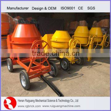 Powered by Electric Motor of Tilting Drum Cocrete Mixer