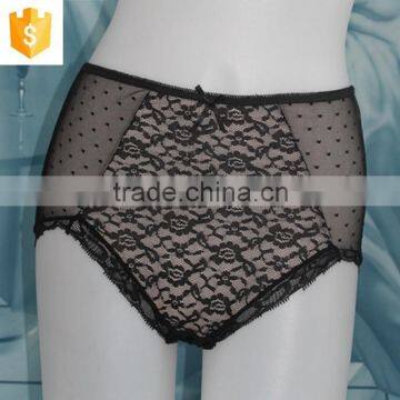 The hot thin quick dry mesh lace high waist boyshorts