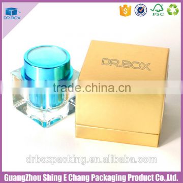 China Wholesale environment-friendly cosmetic packaging paper printing boxes