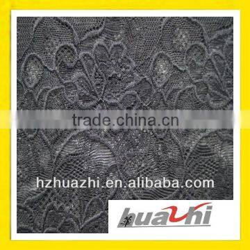 big flowers inwrought lace fabric