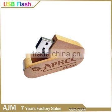 Eco wood twist usb flash drive for promotional 4G 8G factory cheap price