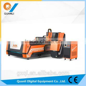 500w powerful cnc Industrial fiber laser cutting machine engineer services overseas